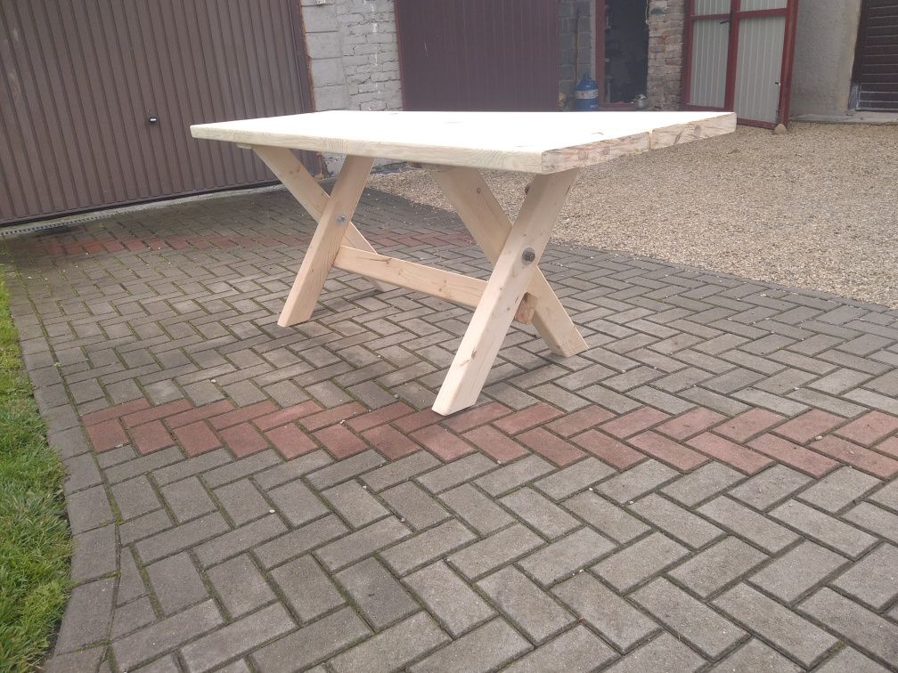Stół drewniany ogrodowy cena 500zl do końca miesiąca