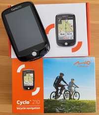 Licznik Nawigacja rowerowa MIO CYCLO 210 Bezprzewodowa, kompletna GPS
