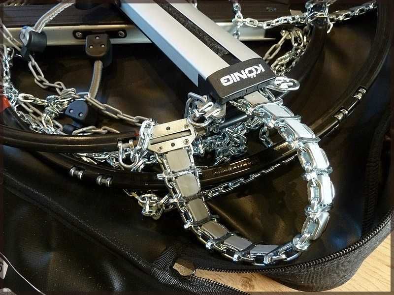 Łańcuchy na koła THULE - KÖNIG Easy-Fit CU-9. Nowe.