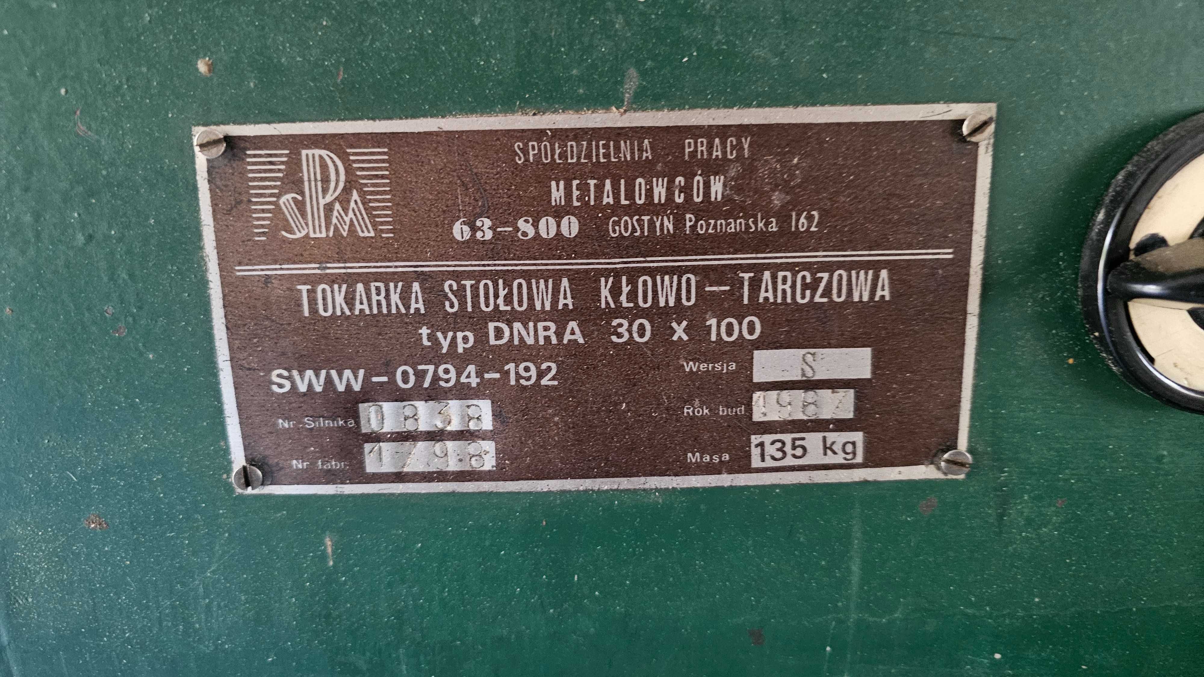 tokarka do drewna SPM