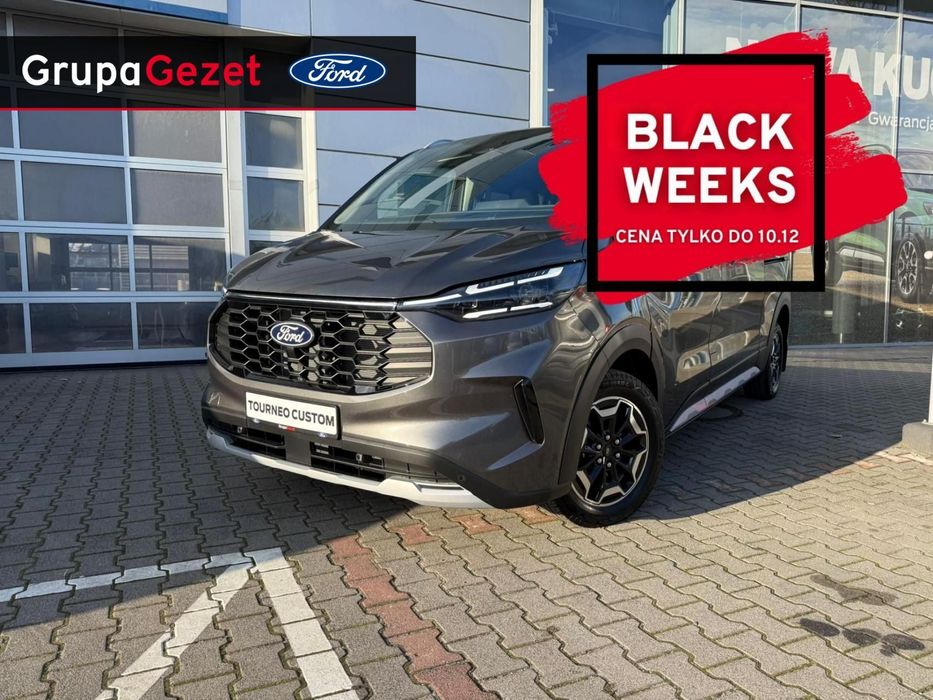Ford Tourneo Custom Active 2.0EcoBlue/170KM, AWD, automat, 320 L2 BlackWeek