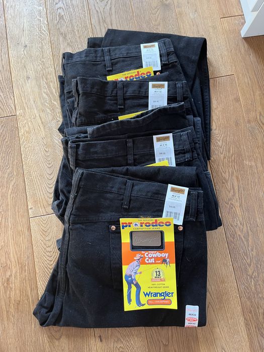Duże spodnie Wrangler 46x32, 5 par, cowboy cut
