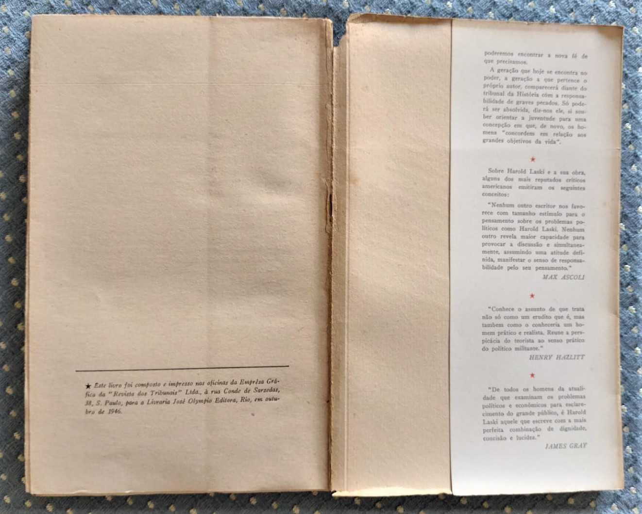 Fé, Razão e Civilização: Ensaio de Análise Histórica Harold Laski 1946