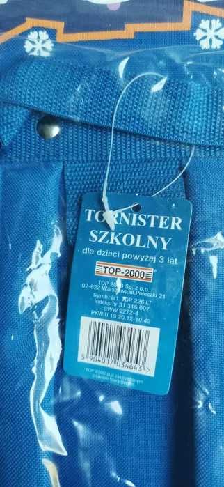 NOWY Tornister szkolny Looney Tunes z bajki Kojot i Struś Pędziwiatr