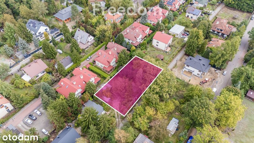 Konstancin-Jeziorna | działka budowlana 1040 m