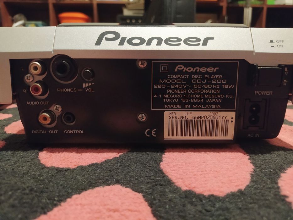 CDJ 200 Pioneer - Como novos!