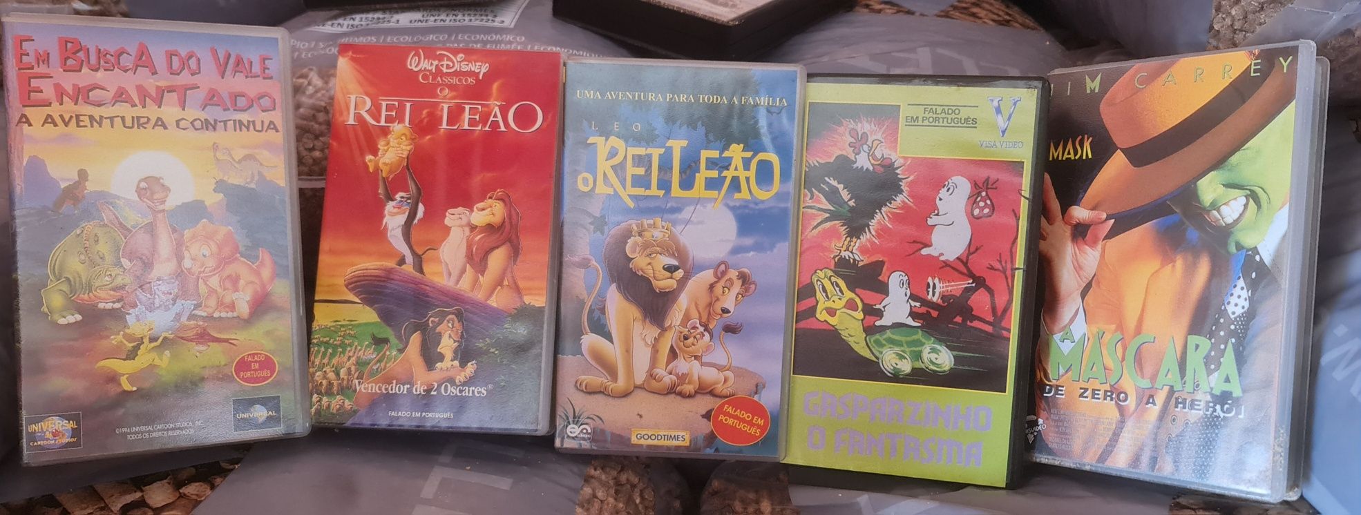 Lote de cassetes VHS