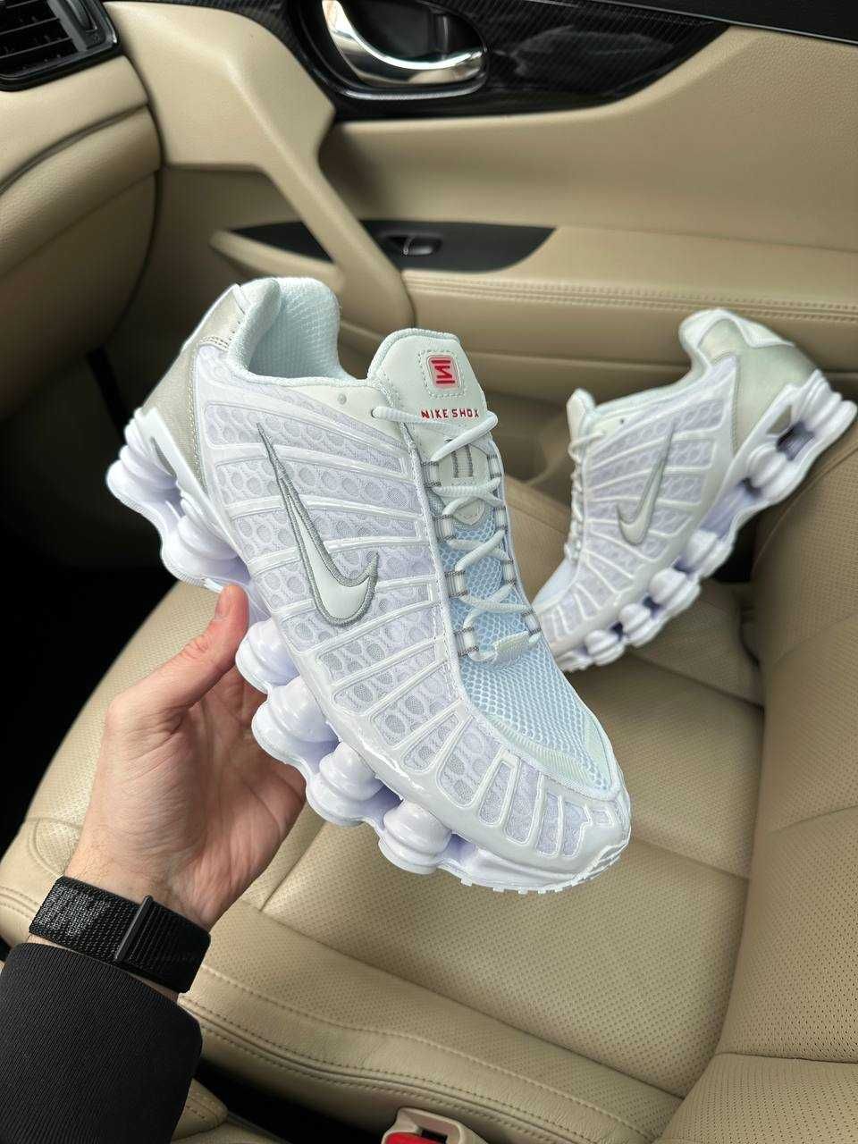 Кросівки Nike Shox TL ALL White premium