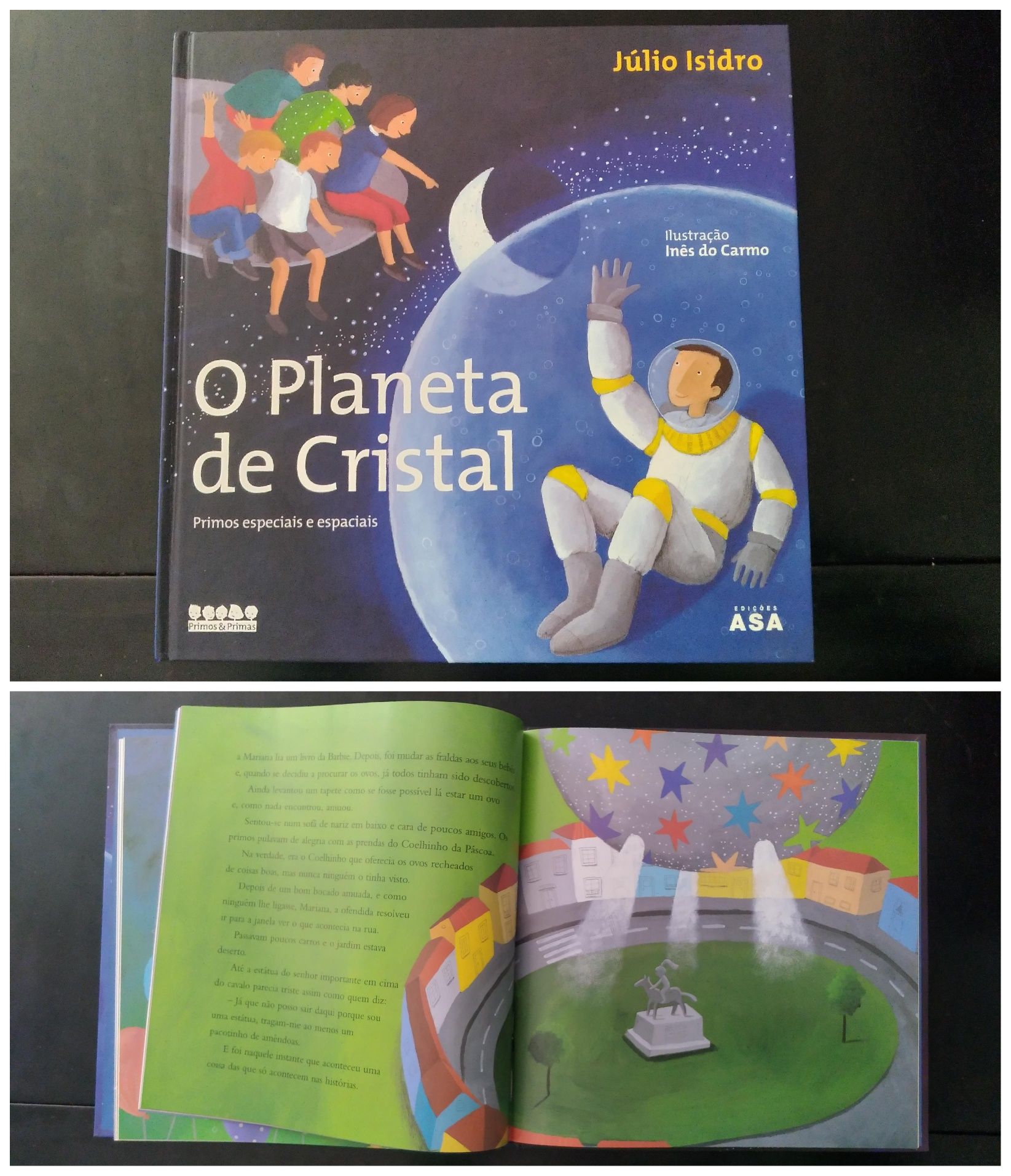 Livro O planeta de cristal - Júlio Isidro