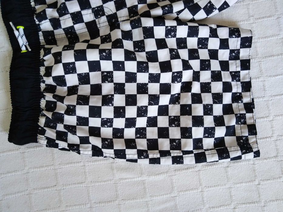 Calções Padrão Quadriculado Primark 11-12 Years Old