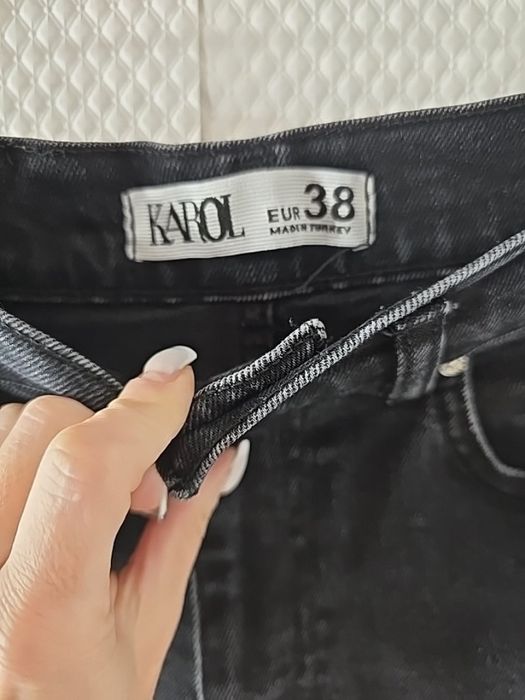 Классные мом джинсы штаны плотные