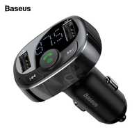 Трансмиттер Baseus T S-09A FM MP3 TF автозарядное громкая связь roidmi