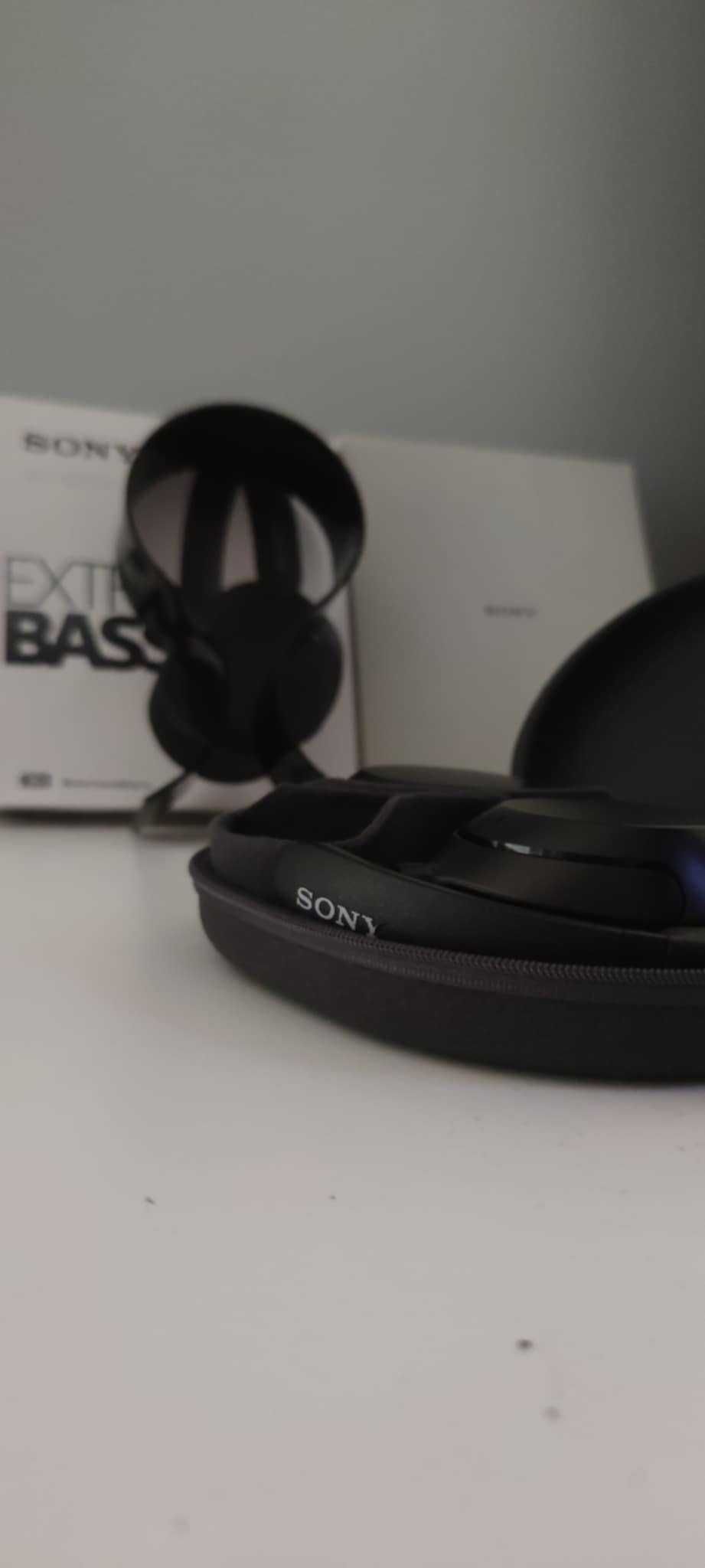 Słuchawki nauszne headphones Sony WH-XB910 extra bass bezprzewodowe