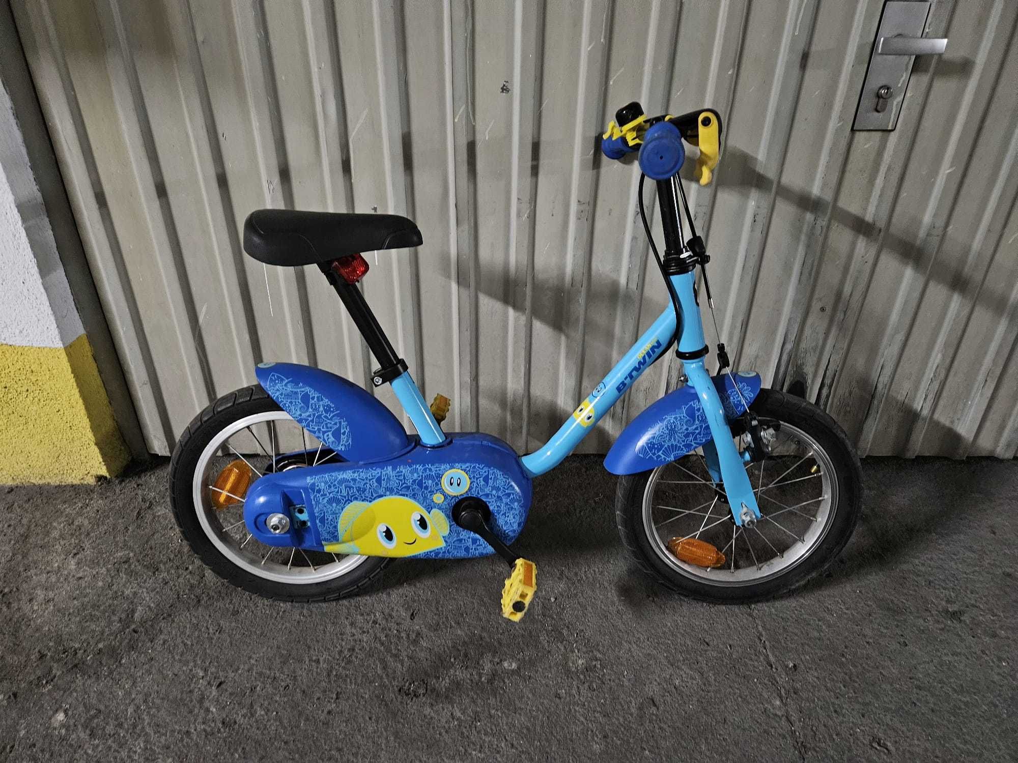Bicicleta de aprendizagem 2 em 1 Criança 3-5 anos 14"