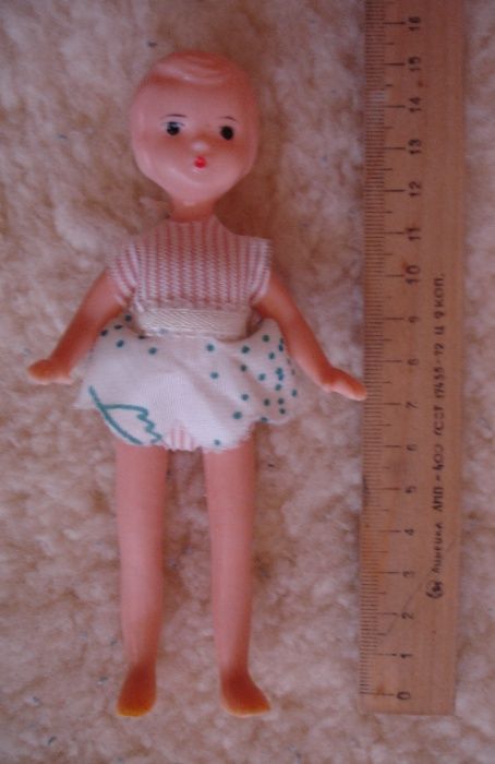 КУКЛА/лялька ДЮЙМОВОЧКА висотою 15 см. НОВА. Оригінал. 3 шт. ВІНТАЖ.