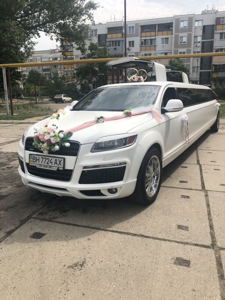 Аренда лимузинов и VIP Авто на свадьбу от 30$ в час