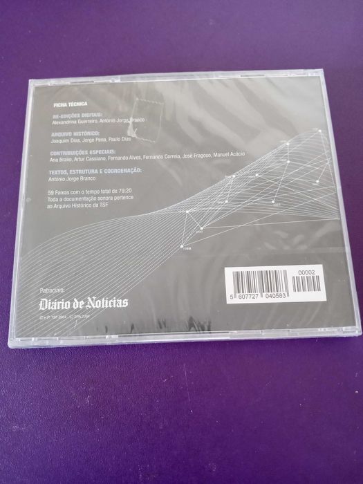 CD 16 anos - Os sons da nossa História - DN- TSF. Selado