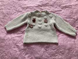 Sweter Zara,rozmiar 74