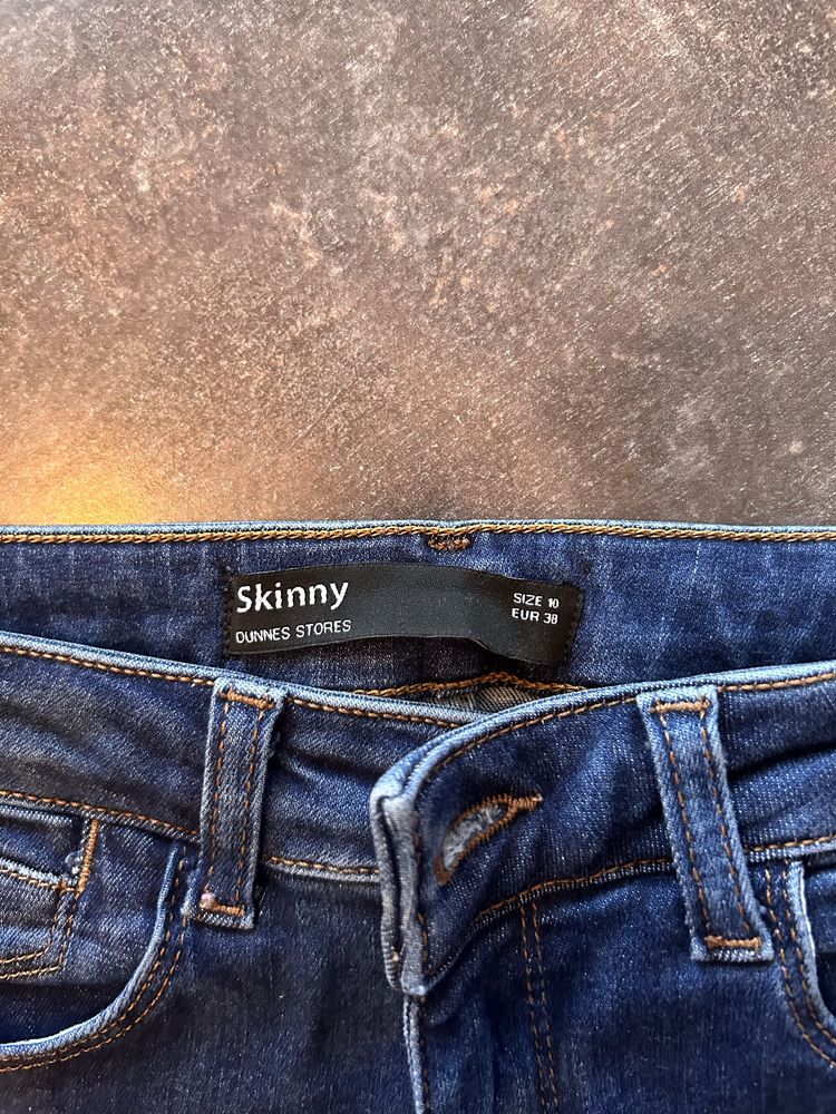 Spodnie jeansowe skinny r 38