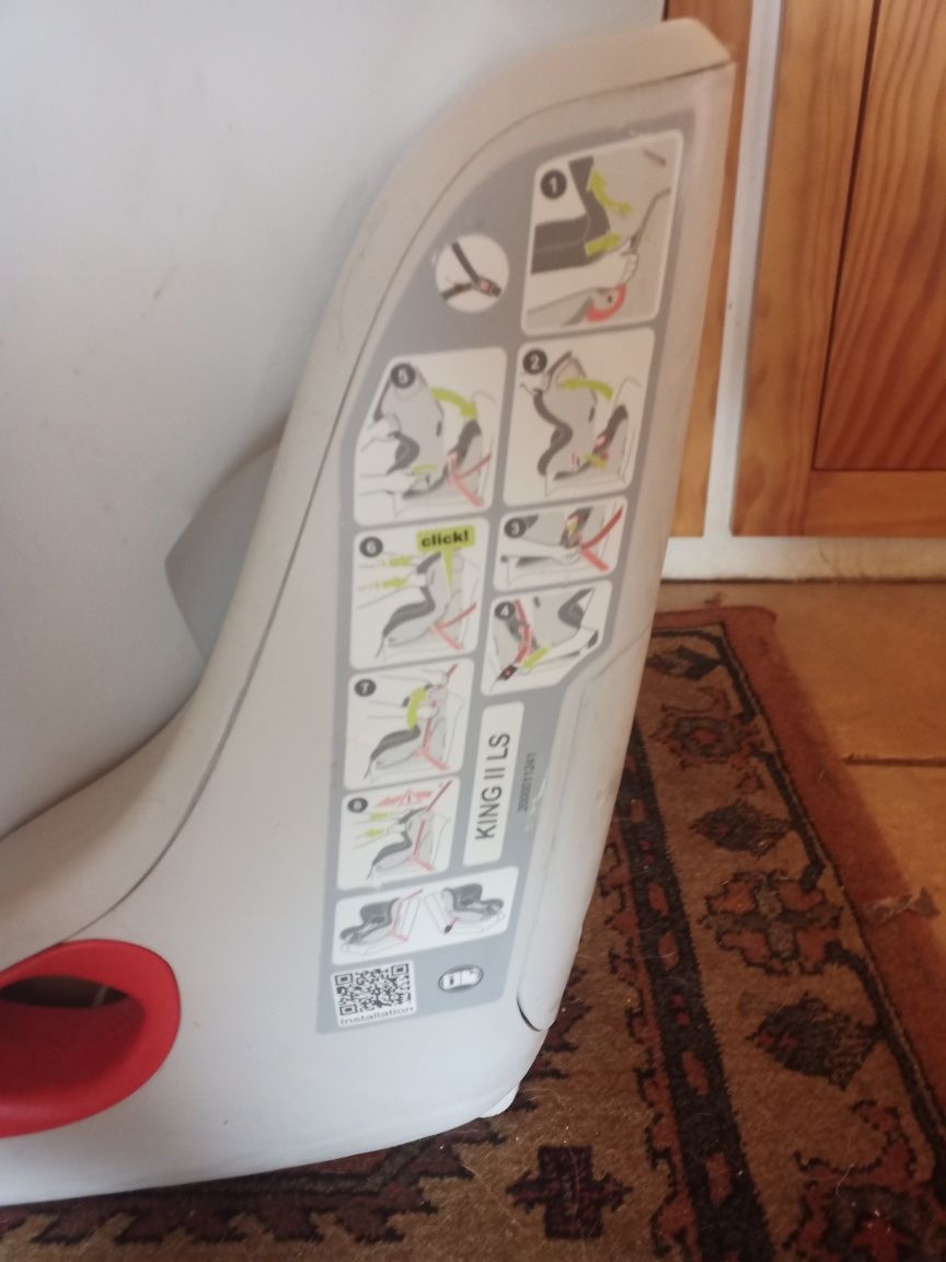 Cadeira Auto Britax römer king Il LS (9-18kg)
