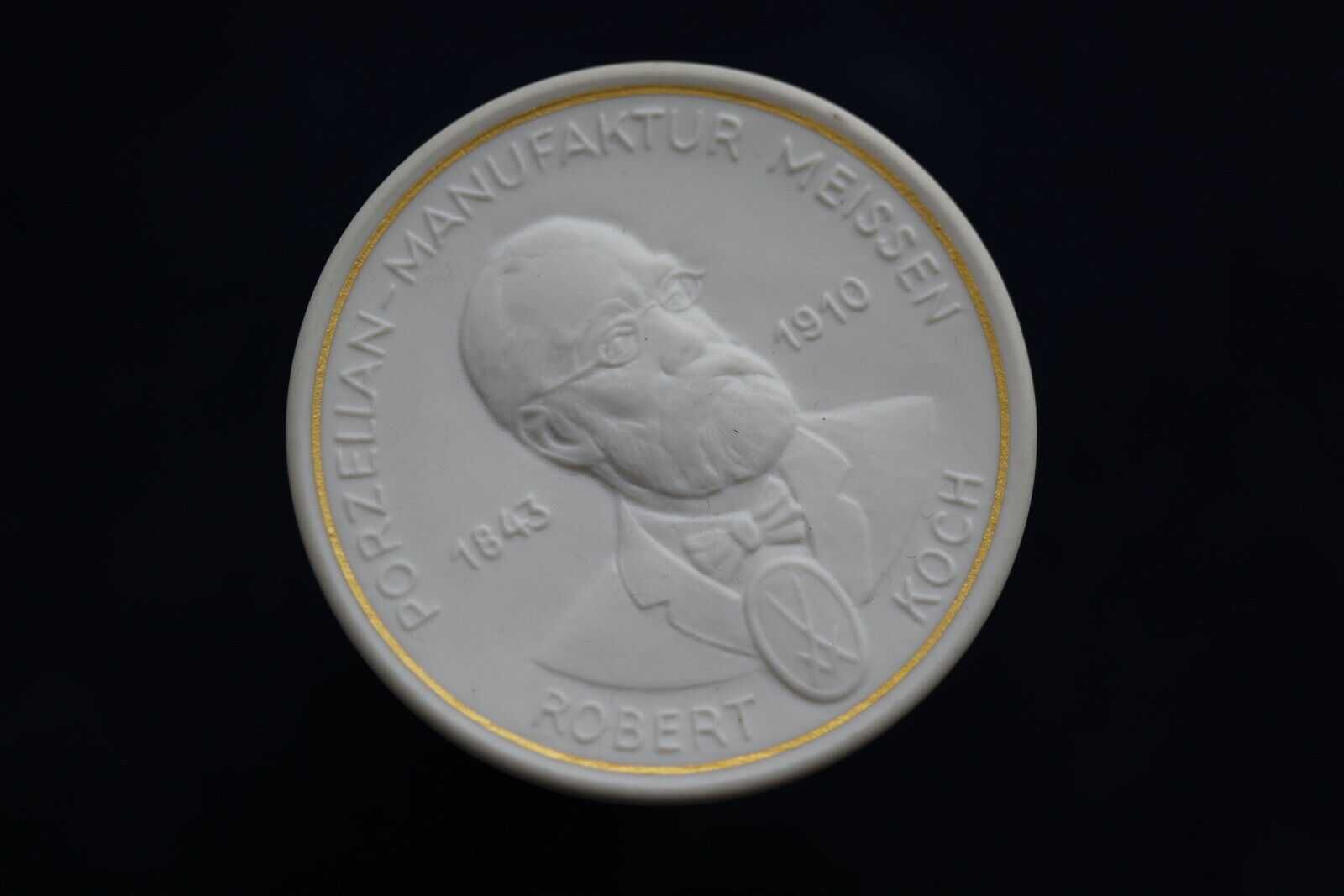Talar porcelanowy Manufaktura w Miśni Robert Koch Certyfikat
