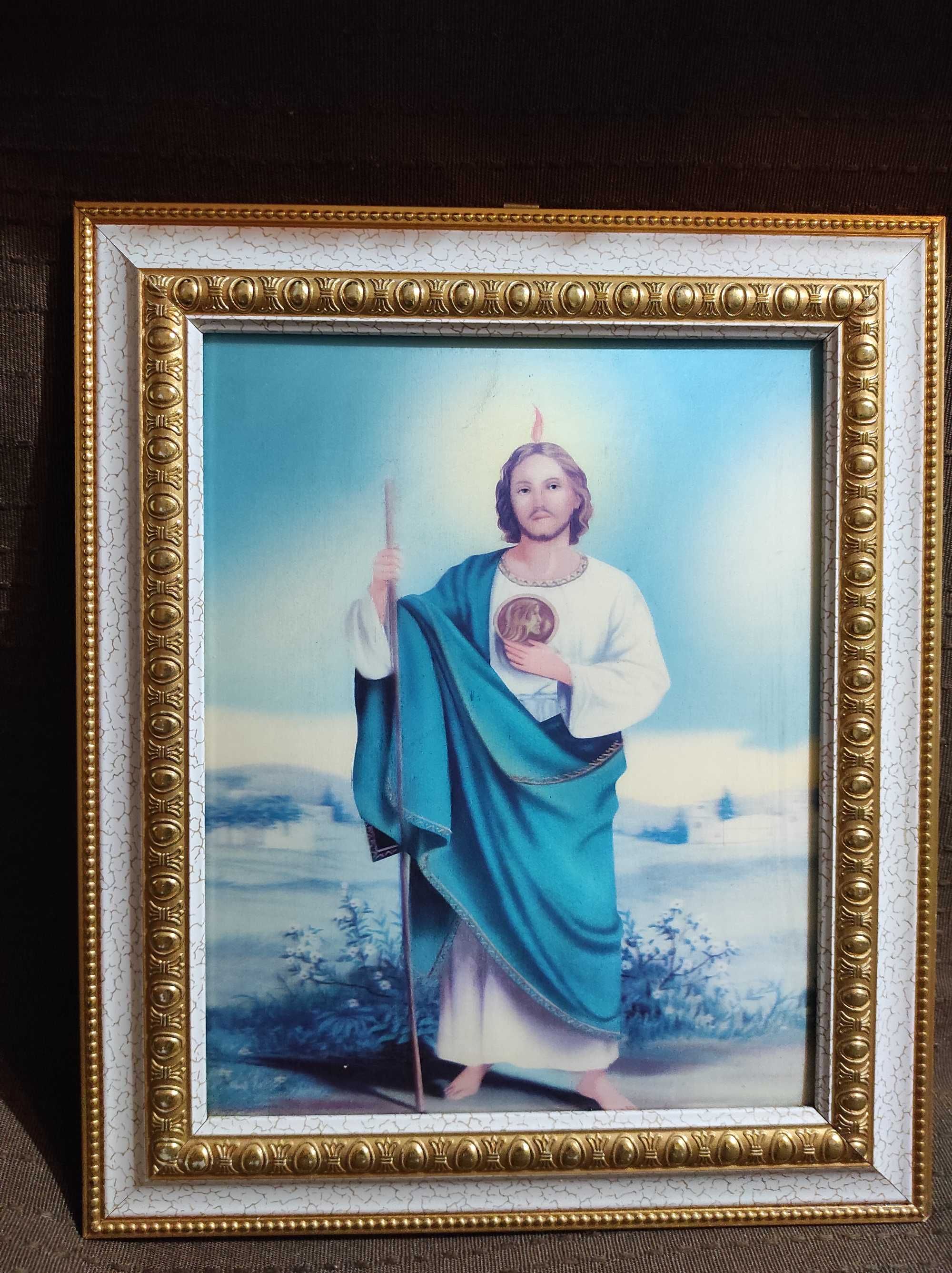 Obrazek Jezus w krajobrazie Palestyny.