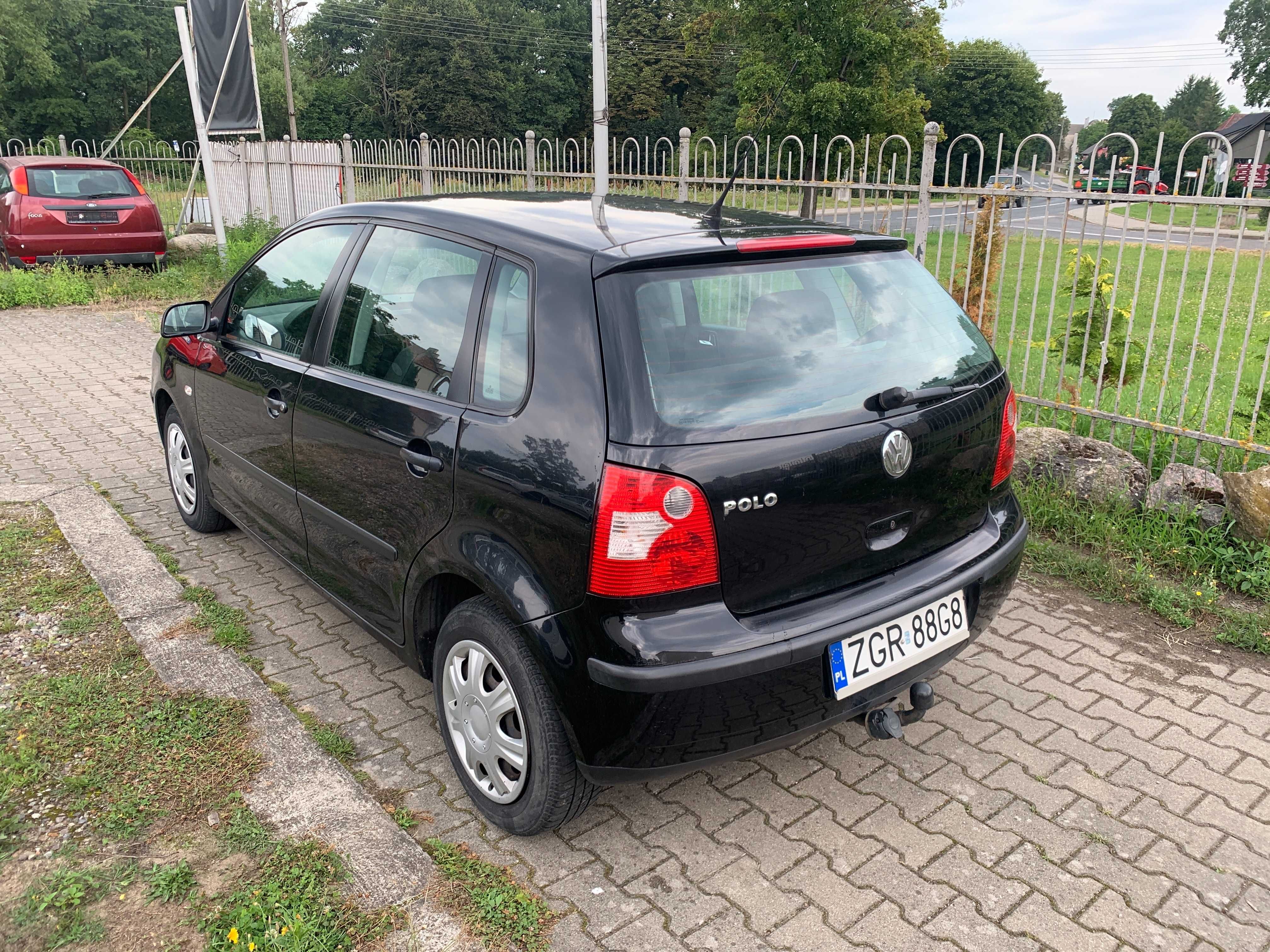 VW POLO 2003r. 1.2 / 54 KM // Klima // Hak //  5 drzwi //