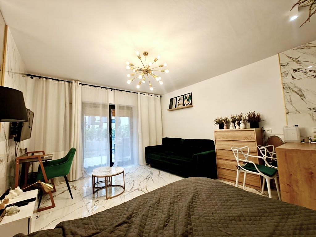 StudioAnglel City apartament z ogrodem Spa /silownia