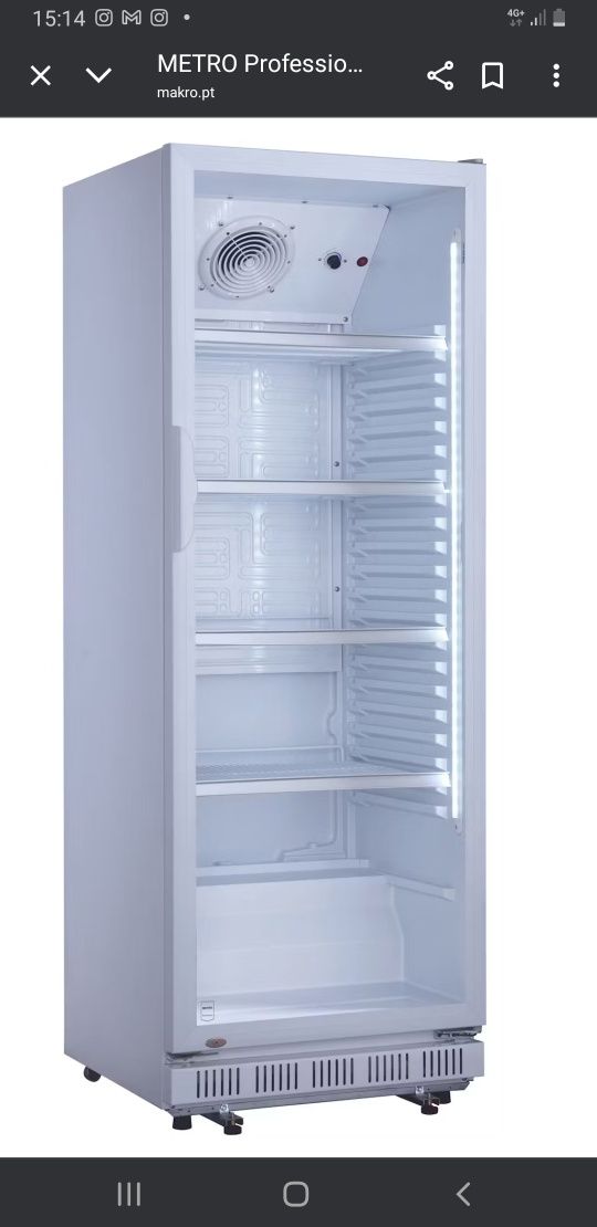 Frigorifico para bebidas 347L novo na caixa