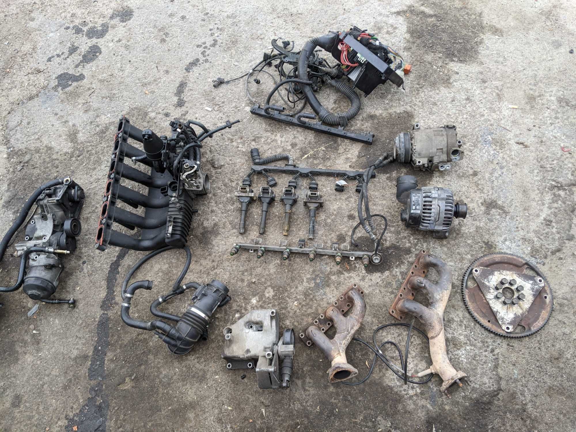 Впускной коллектор bmw e39 m52b20 бмв м52б20