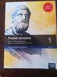 Ponad słowami część 1 podręcznik klasa 1