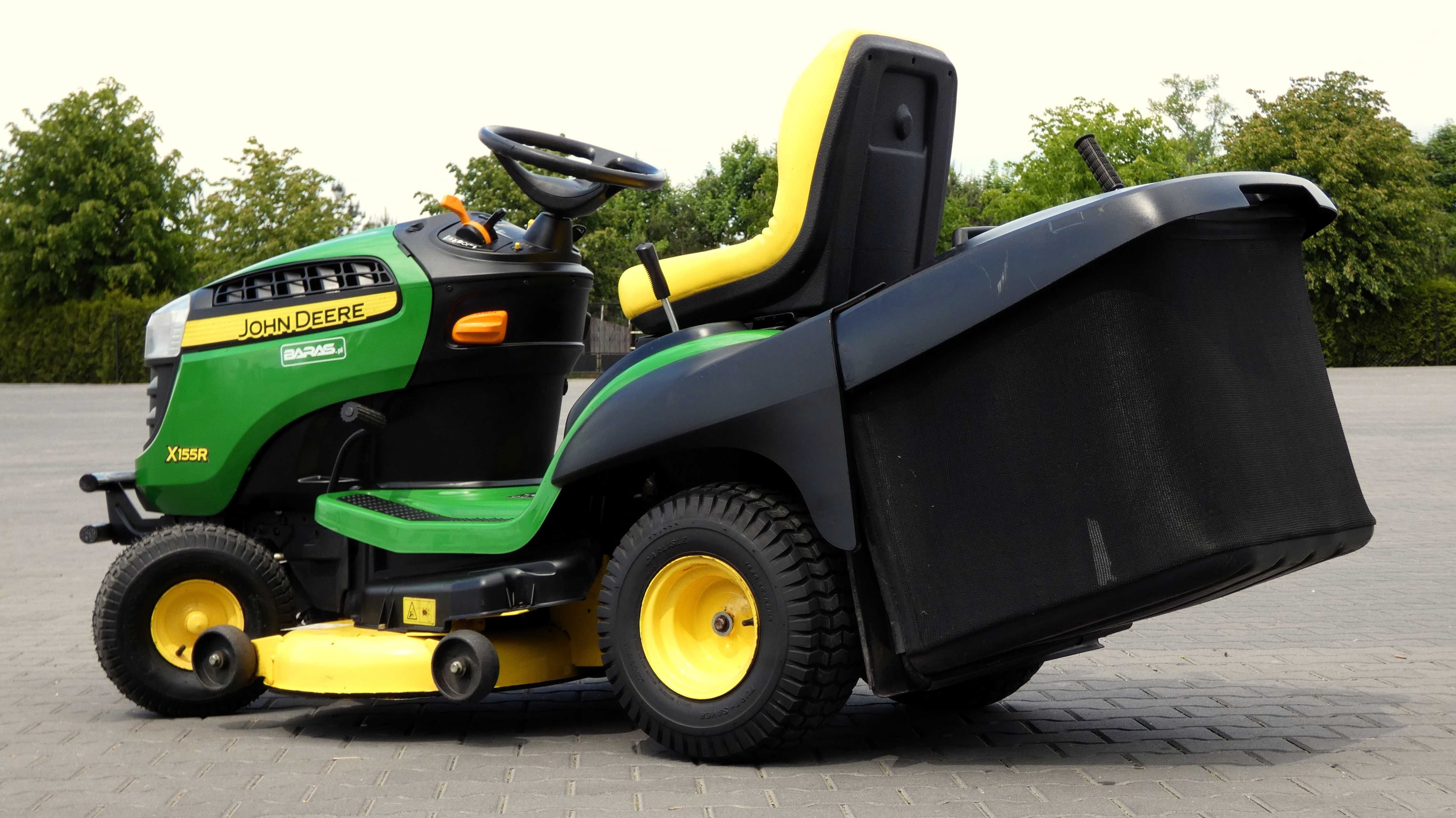 Traktorek kosiarka John Deere X155R B&S 2 Cylindry (060602.5) - Baras
