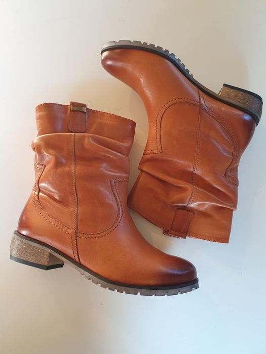 Botki skórzane roz 37