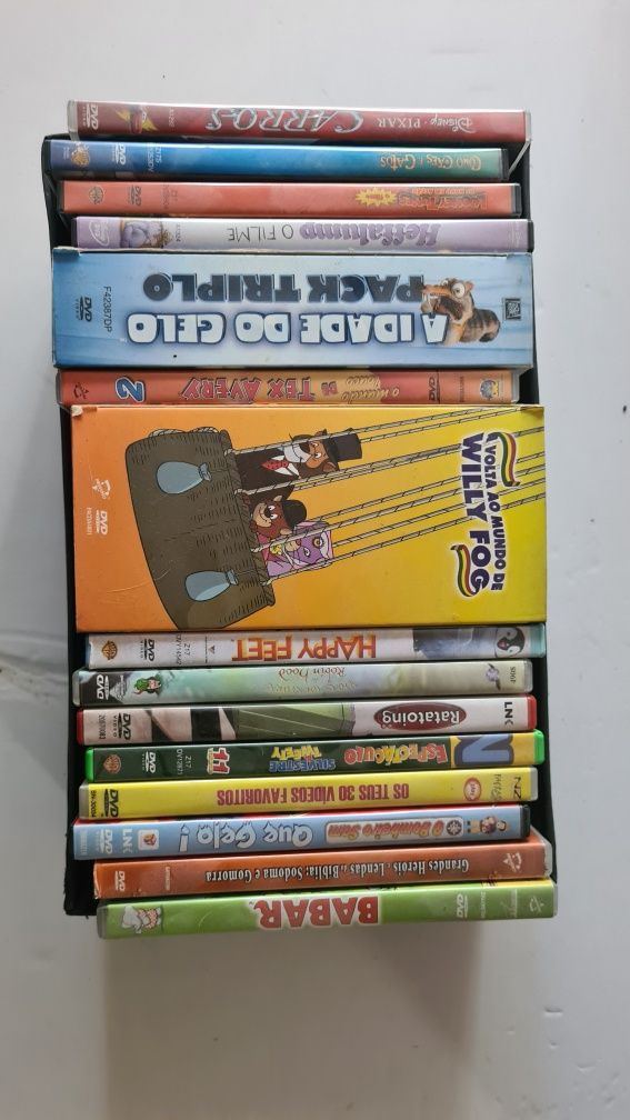 66 dvd - Filmes, animações e séries