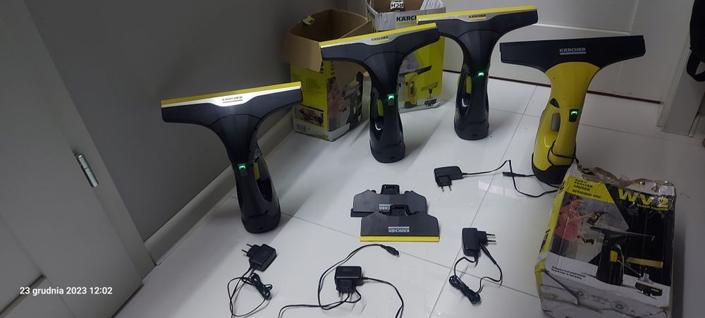 Karcher VW2 plus- black edition,myjka do okien  krótka ściagaczka