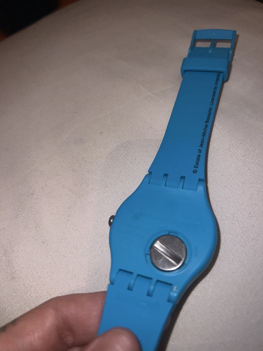 Swatch - Edição limitada - Jean Michel Basquiat