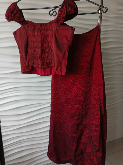 Suknia wieczorowa 2 części 38/40