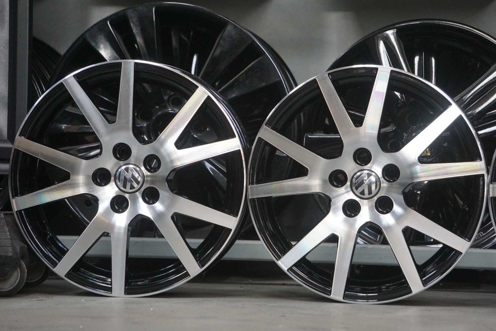 Alufelgi oryginał Skoda 5x100 6,5Jx16 et42 cb57,1mm czarny i cnc