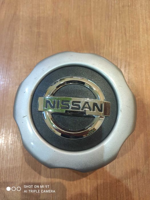 Ковпачки заглушки на литі диски nissan 2 шт