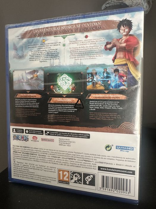 Funko POP Luffy (Chase) + Jogo PS5 One Piece