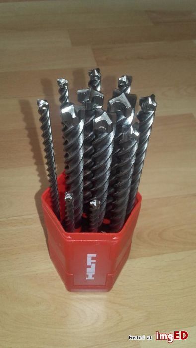 HILTI wiertła-zestaw TE-CX plus / TE-CX (12) M1