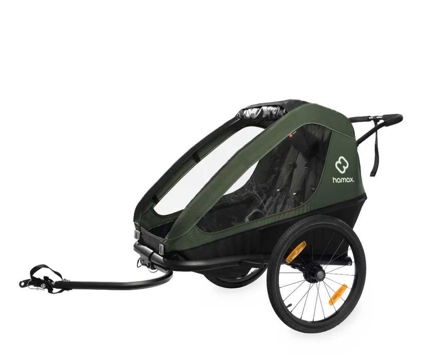 Atrelado para crianças com 2 cintos