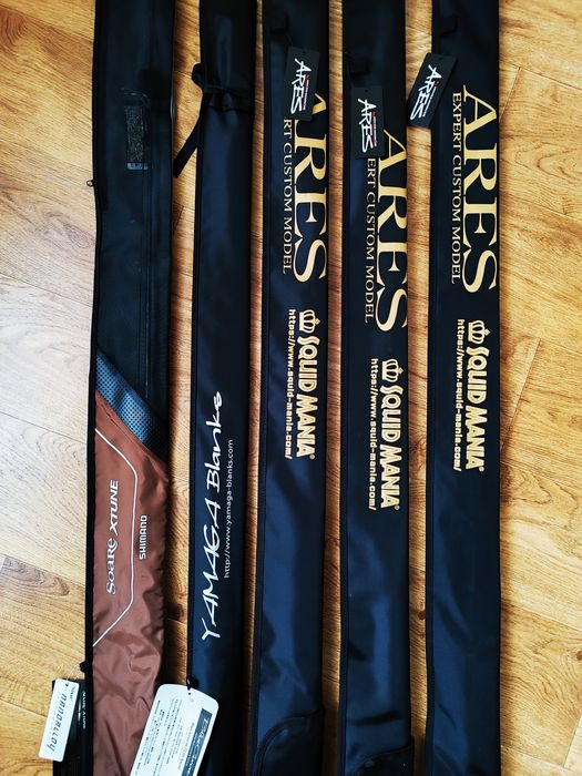 Спіннінги з Японії - Shimano , Squid Mania , Yamaga Blanks