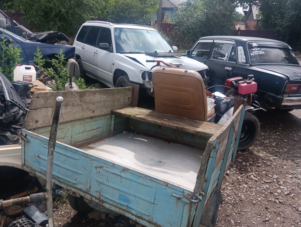 Продам мотоблок з прицепом