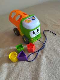 Ciężarówka sorter z dźwiękiem i światełkami Fisher Price