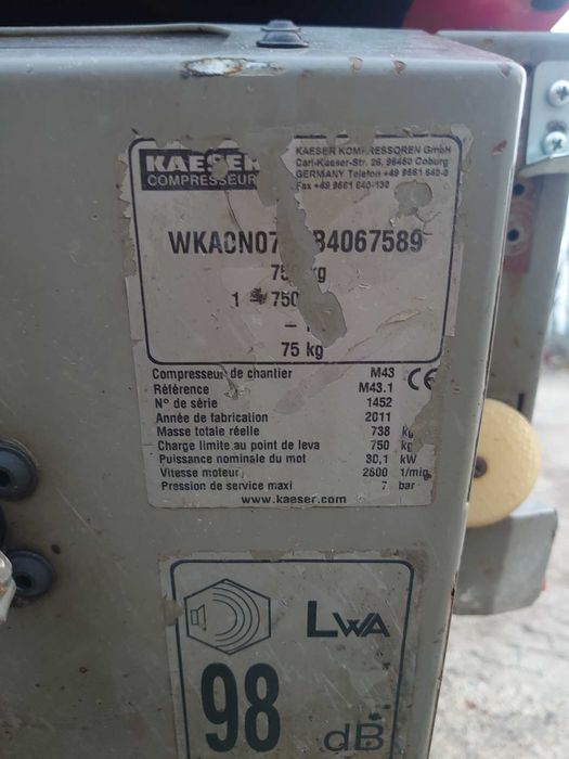 Компресор, Компрессор KAESER M43
