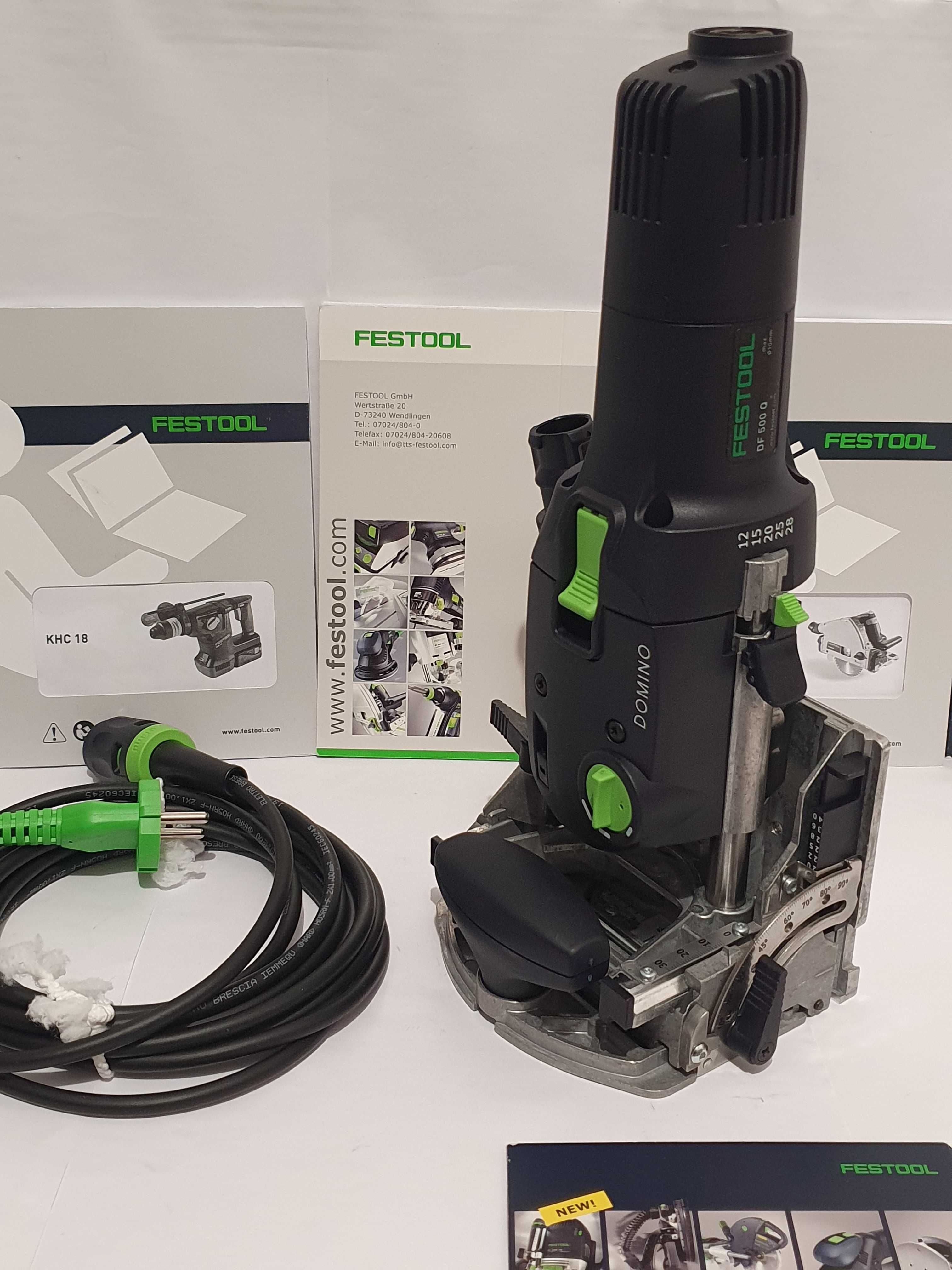 Frezarka do polaczeń FESTOOL DF 500 Q-PLUS DOMINO oryginalna niemiecka