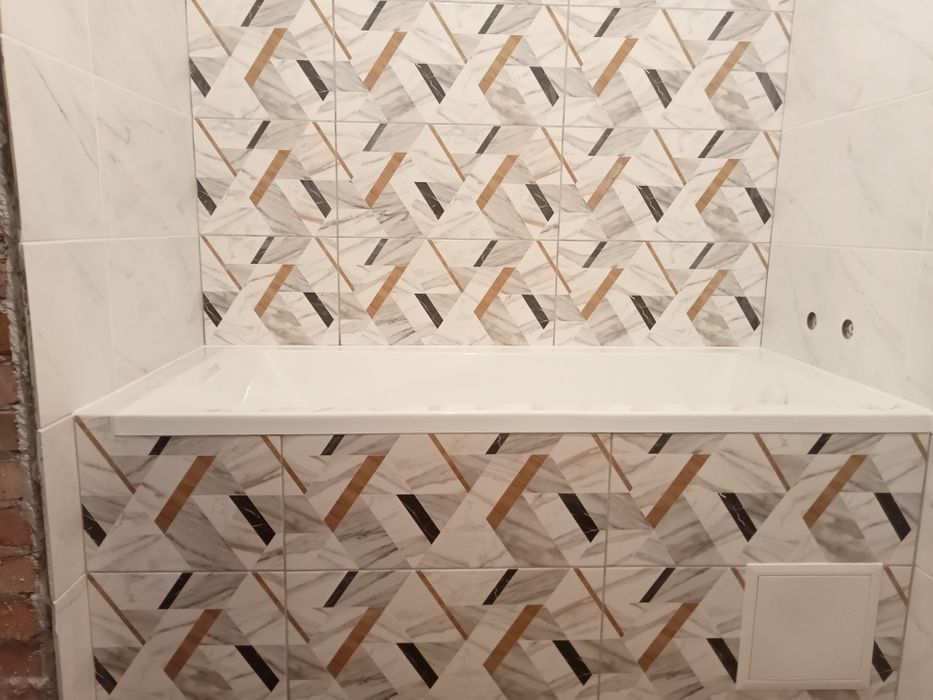 Якісна укладка плитки за вашим бажанням другі види робіт стаж 18 років