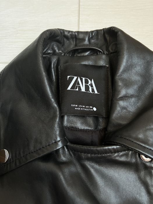 Косуха ZARA натуральная кожа M S XS