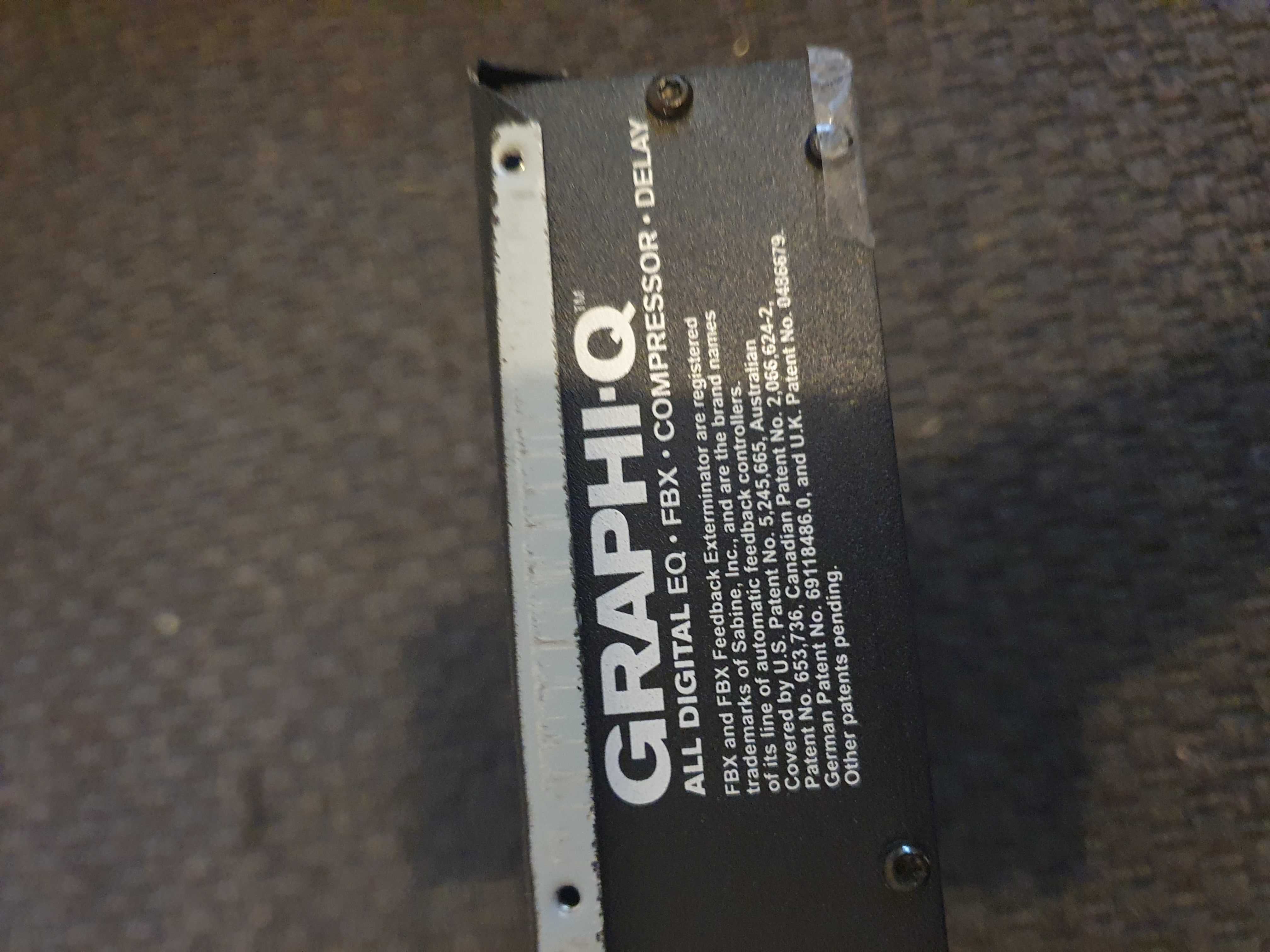 Niesprawny Procesor Multiefekt Sabine GRQ-3101S obejrzyj zdjecia